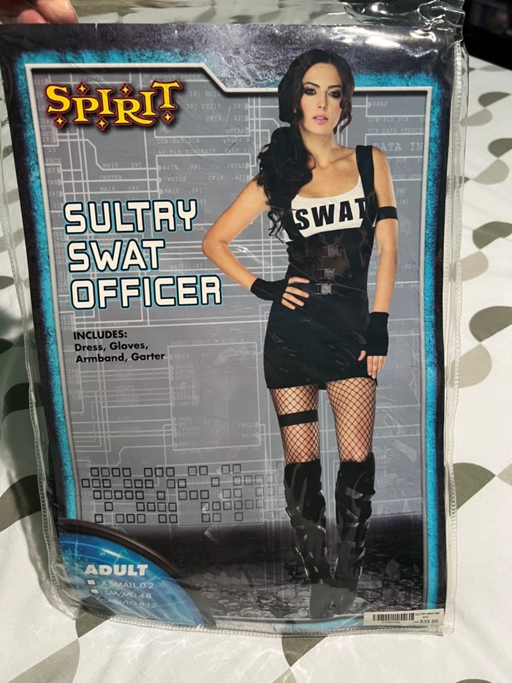 Spirit Sultry SWAT Officer Costume